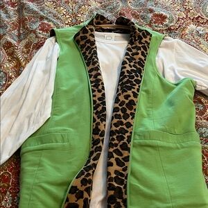 Green Women's Vest